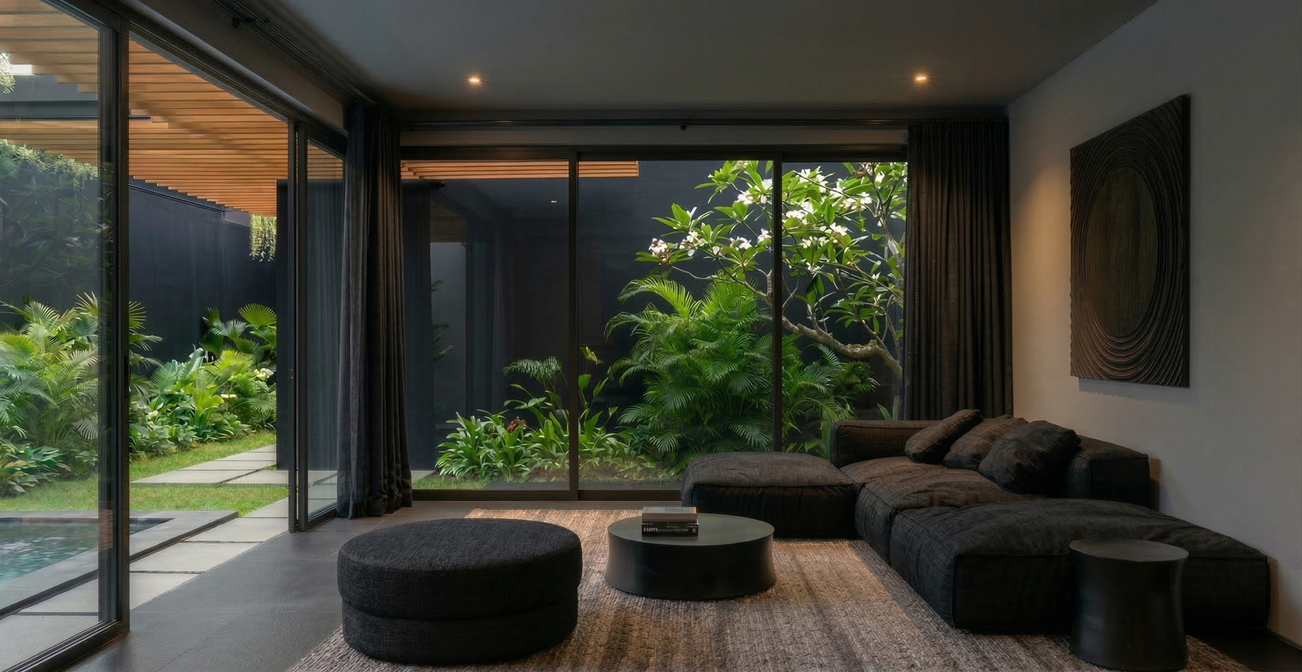 Villa Tropis Modern 03 Lokasi: Bali Konsep: Open Space Luas: 300m²